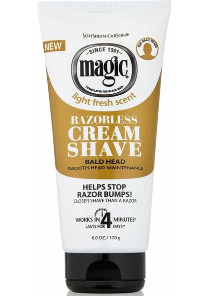 Magic Smooth Kel Kafalar İçin Tüy Dökücü Krem 170GR