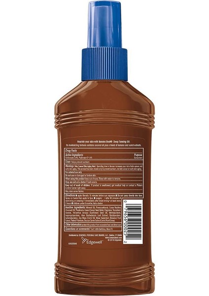 SPF4 Bronzlaştırıcı Sprey Yağ 236ML