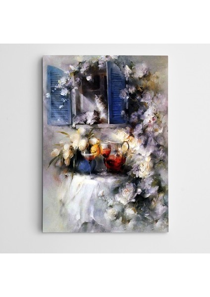 Kadehler Modern Sanat Kanvas Tablo