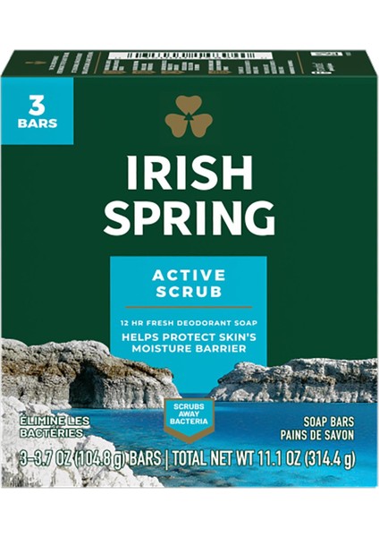 Active Scrub Sabun 3lü Paket