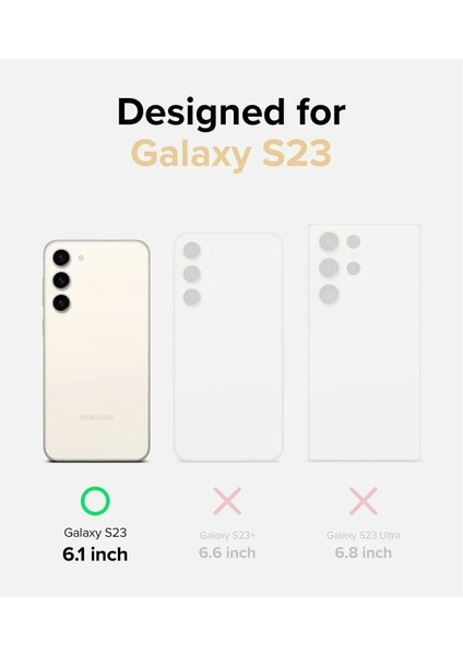Samsung Galaxy S23 Uyumlu Kılıf
