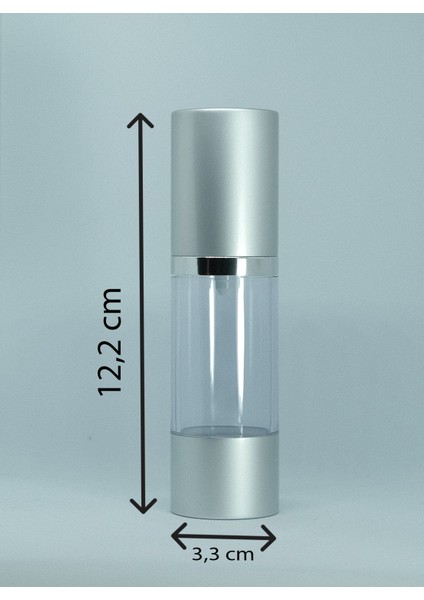 Krem ve Losyon Şişesi 30 ml (2 Adet) (TEKRAR DOLDURULABİLİR) Boş Airless Şişe fırsatları