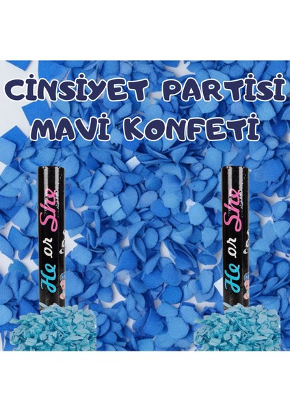 Konfeti ( Cinsiyet Partisi - Mavi )