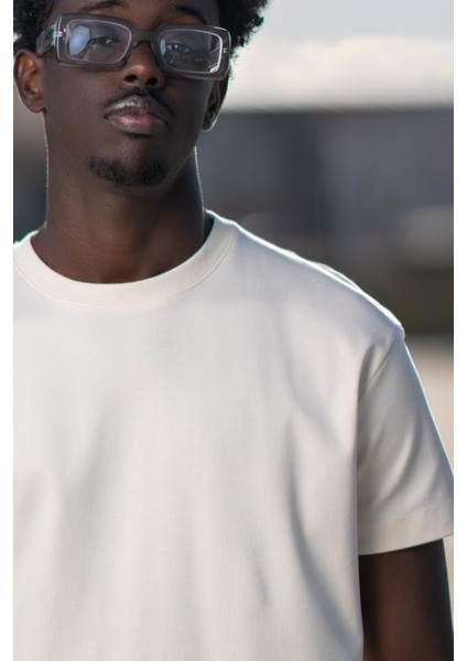 Bisiklet Yaka %100 Pamuklu Basic Oversize (Geniş Model) T-Shirt indirimleri