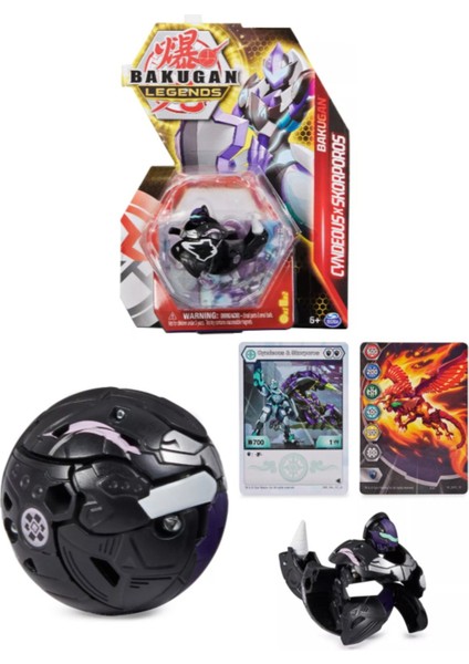 Bakugan Legends Core Cyndeous x Skorporos - 1 Adet