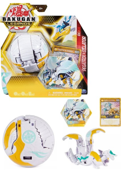 Bakugan Legends Bakugan Deka - Dev Jumbo Pegatrix x Gillator Figür