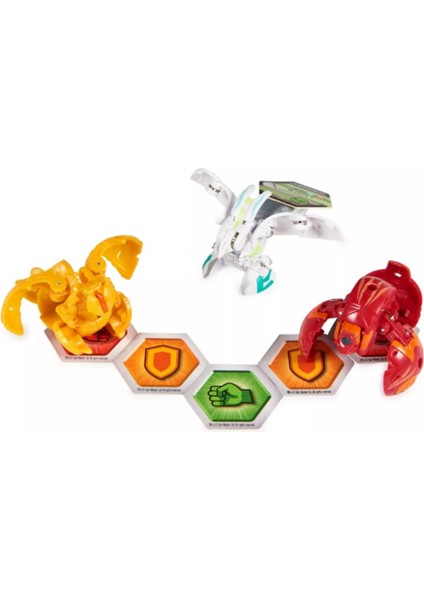 Bakugan Legends Starter 3 Lü Sairus Ultra ile Auxillataur ve Cycloid