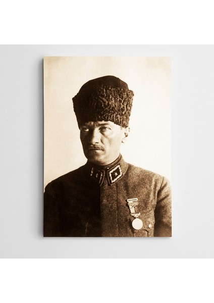Atatürk At Üzerinde Kanvas Tablo