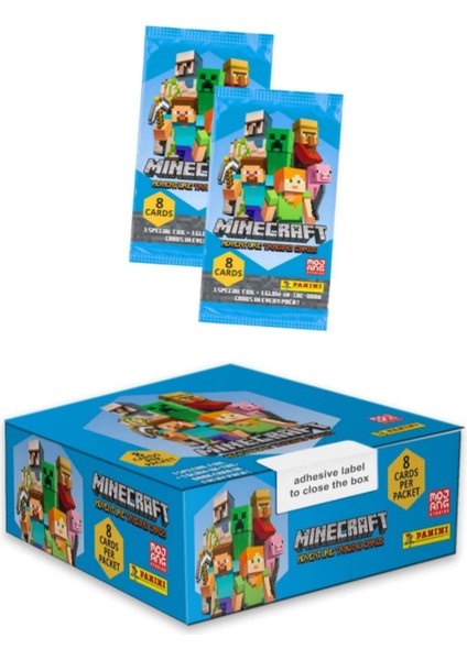 Panini Minecraft Trading Kart - 2 Paket