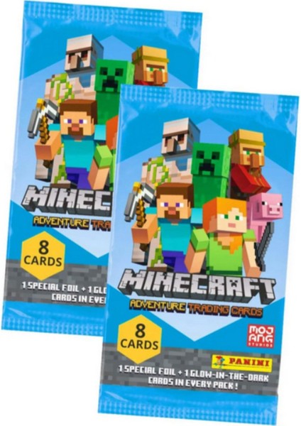 Panini Minecraft Trading Kart - 2 Paket