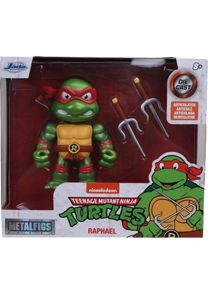 Ninja Kaplumbağalar Ninja Turtles - Die Cast Raphael Çelik Döküm Figür 10 cm