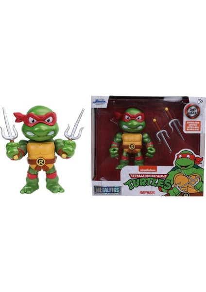 Ninja Kaplumbağalar Ninja Turtles - Die Cast Raphael Çelik Döküm Figür 10 cm