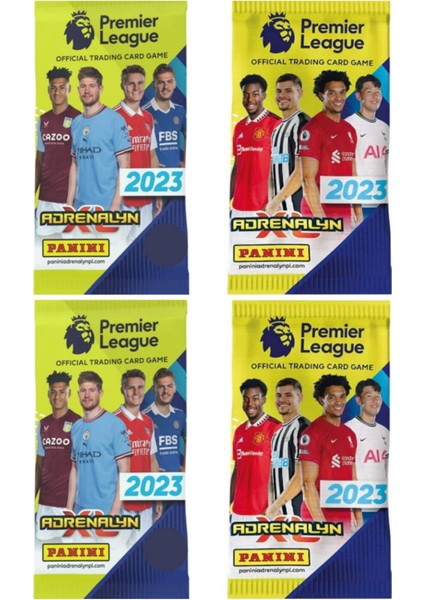 Panini Premier League 2022 - 23 Trading Card - Ingiltere Premier Ligi Futbolcu Kartları ( 8 Paket ) modelleri