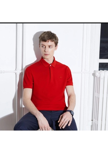 Erkek Paris Polo Yaka Slim Fit T-Shirt