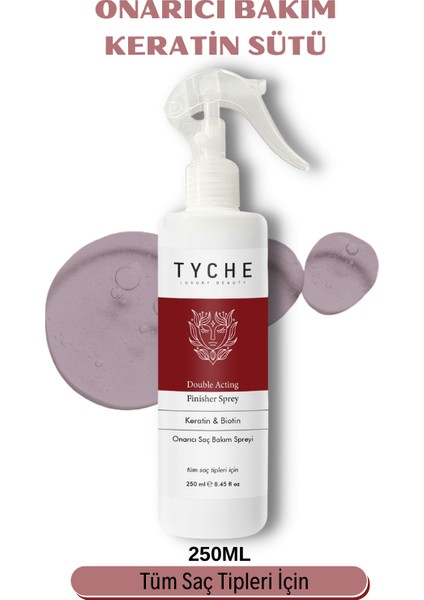 Luxury Beauty Isıya Karşı Koruyuculu Onarıcı Keratin Sütü Saç Spreyi Double Acting Finisher Sprey 250ML