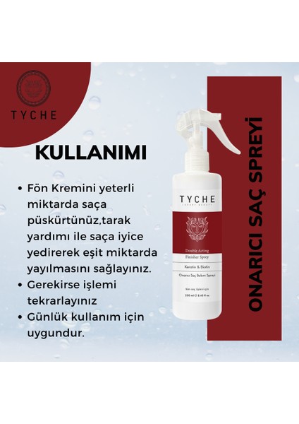 Luxury Beauty Isıya Karşı Koruyuculu Onarıcı Keratin Sütü Saç Spreyi Double Acting Finisher Sprey 250ML fırsatları