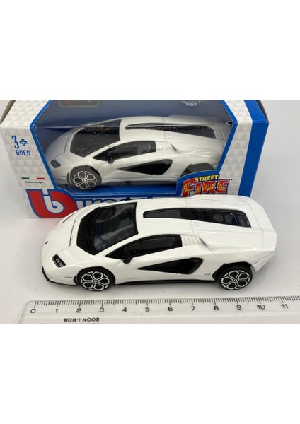 1:43 Street Fire - Lamborghini Countach Lpı 800-4 Blanc indirimleri