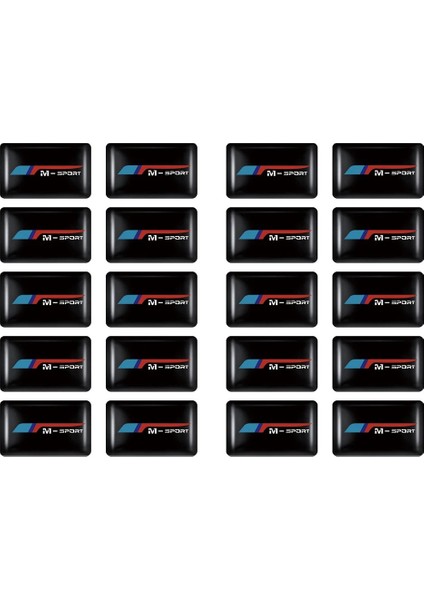 M Sport Logo Stıcker (10 Adet)