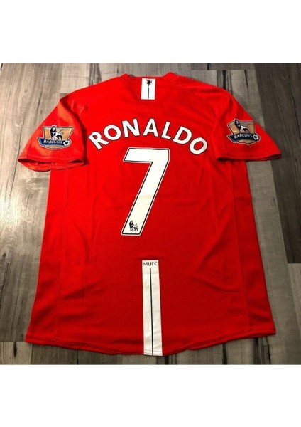 Ronaldo Kısa Kollu Manchester United 2008 Moscow Şampiyonlar Ligi Finali Forması modelleri