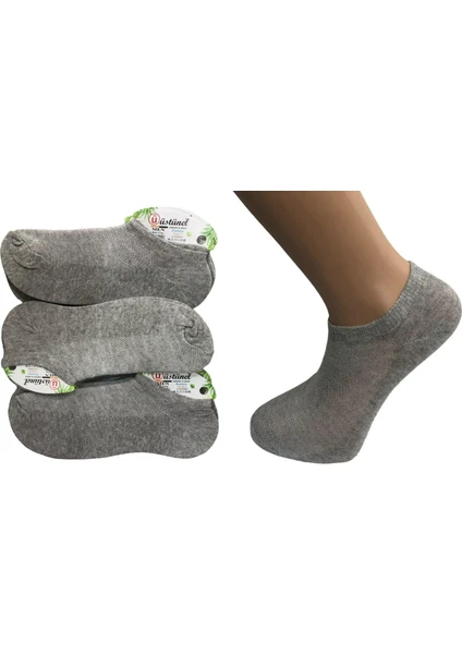 Üstünel Socks 12'li Set Yazlık Erkek Sneakers Çorap