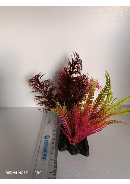 Akvaryum Plastik Bitki 11X15X8 cm M-483 modelleri