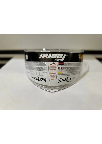Kask Camı Sway 917 Şeffaf