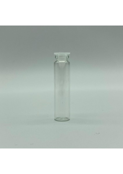 2 ml Mini Test Şişesi , 2 cc Plastik Tıpalı Cam Şişe , Test Şişesi x 20 Adet