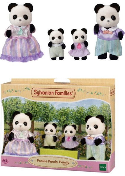 Sylvanian Families Pookie Panda Family - Pookie Panda Family