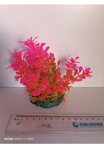Akvaryum Plastik Bitki 11X10X9 cm M-403
