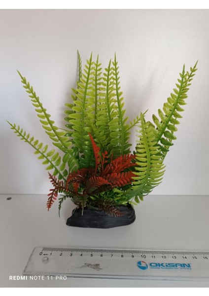 Akvaryum Plastik Bitki 18CM M-739