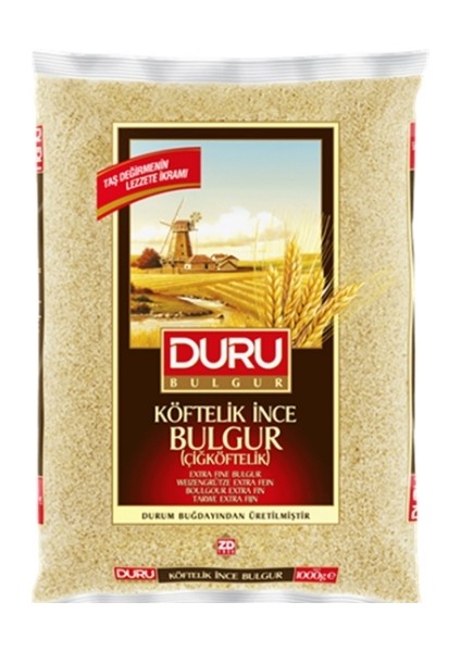 Köftelik Bulgur 1000 Gr. (Bakliyat) (4'lü)