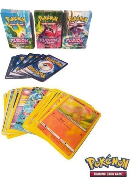 Pokemon Fusion Strike Tcg Starter Kart 24 Lü 1 Adet Gönderilir indirimleri