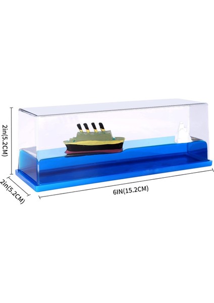 Titanik ve Buz Dağı Dekoratif Ev ve Ofis si Özel Aşk Gemisi - 15.2 cm