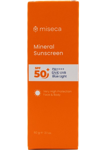 Mineral Güneş Kremi Spf 50+ 60 gr