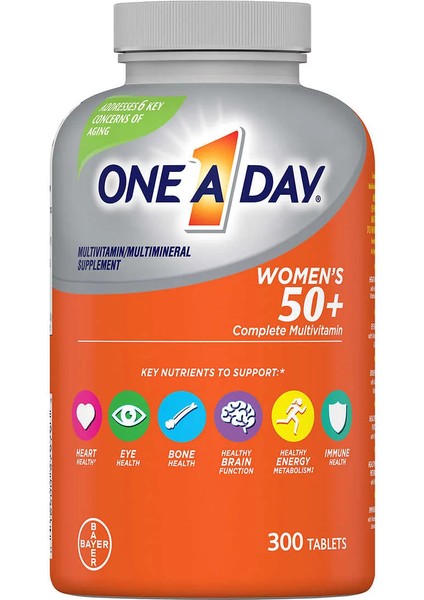 One A Day Multivitamins Women's 50+ 300 Tablet