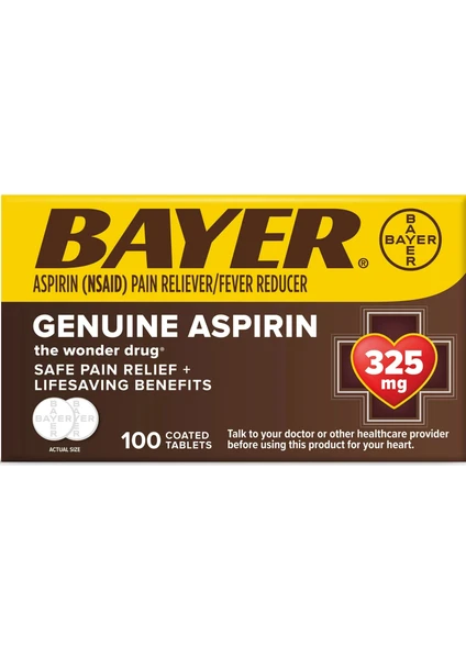 Aspirin 325 Mg 100 Tablet