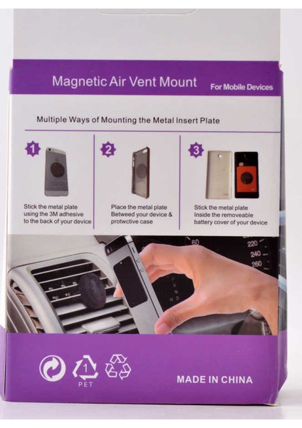 Magnetic Air Vent Mount X16 Petek Araç Telefon Tutucu fırsatları