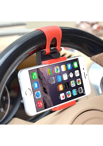 Araç Direksiyon Telefon Tutucu