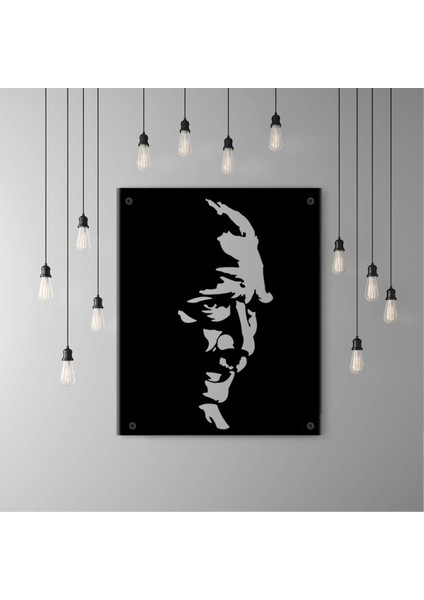 Atatürk Metal Tablo Pano