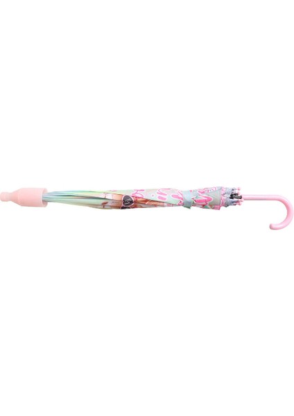 Barbie Strong Girl Pvc Koruma Kılıflı Çocuk Şemsiyesi - 3 - 12 Yaş Arası Çap : 85 cm