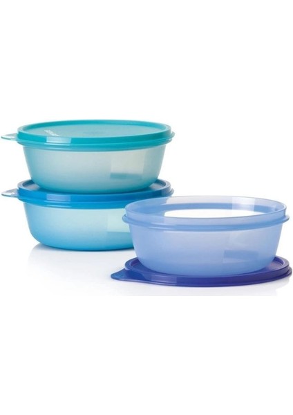 Saklama Kabı 600 ml Üçlü Set Şeker Kaplar