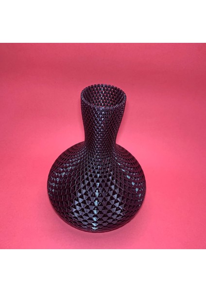 Dekoratif Siyah Origami Vazo - Minimalist Geometrik Tasarım, Modern ve Şık Ev ve Ofis Dekorasyonu Için modelleri