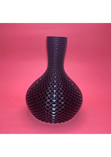 Dekoratif Siyah Origami Vazo - Minimalist Geometrik Tasarım, Modern ve Şık Ev ve Ofis Dekorasyonu Için fırsatları