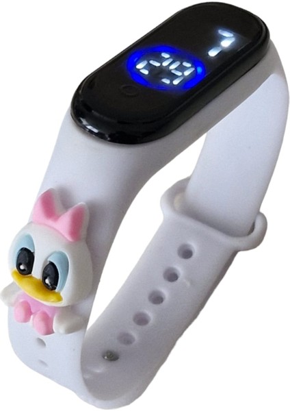 Indirim Durağı Renkli Figürlü Dokunmatik Dijital Çocuk Saati modelleri