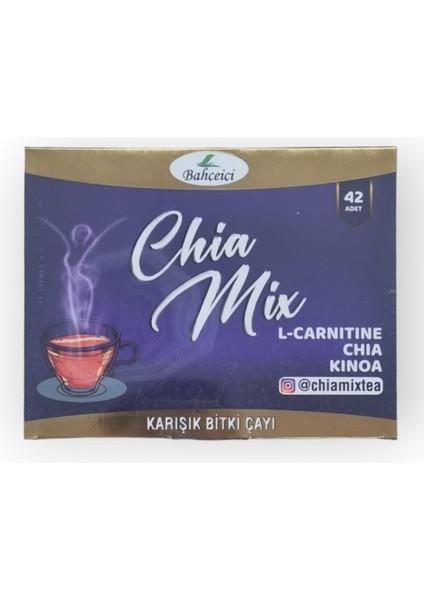 Chia Mix L- Karnitinli Karışık Bitki Çayı 42 Adet