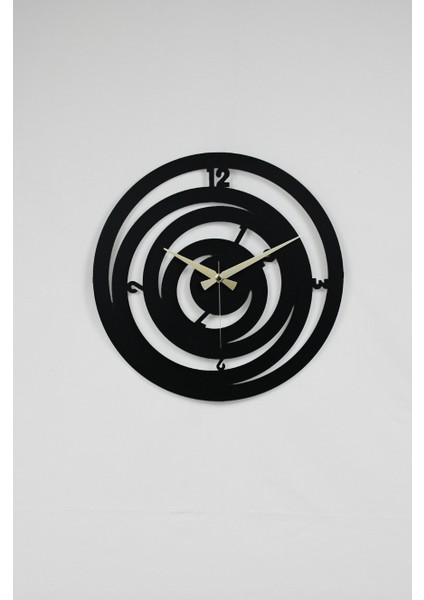 Hilal Model Dekoratif Metal Lazer Kesim Akar SESSİZ Mekanizmalı Duvar Saati 40*40cm fiyatları
