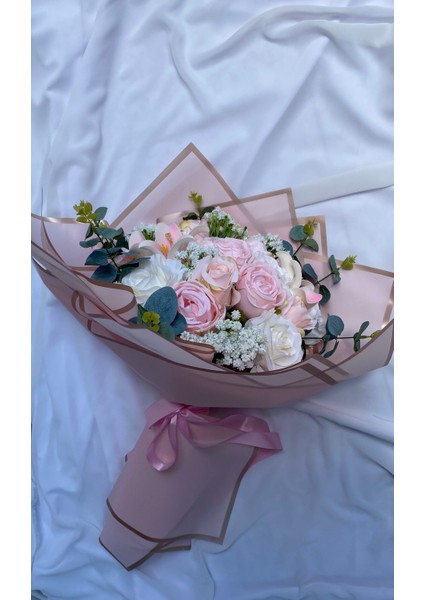 Isteme Çiçeği Pudra Söz Çiçeği Sevgiliye Çiçek Yapay Çiçek Kız Isteme Çiçeği