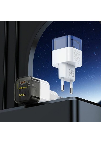 C131A Platinum PD30W+QC3.0 Girişli Hızlı Şarj Başlığı ve Type-C To iPhone Lightning Kablo