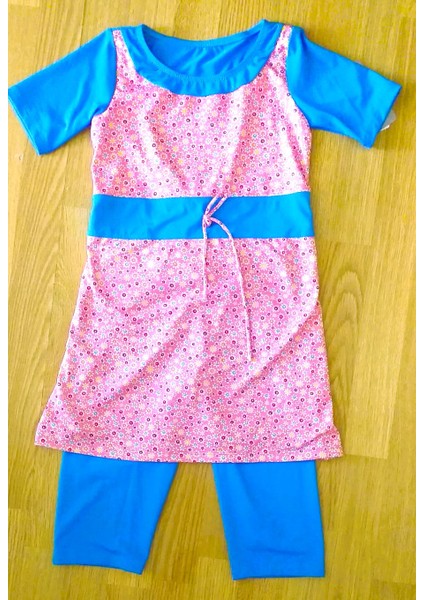 Emprime Kız Çocuk Kısa Kol Kısa Taytlı Mayo