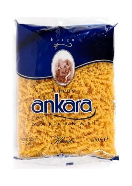 Nuhun Ankara Burgu Makarna 500 Gr. (2'li)